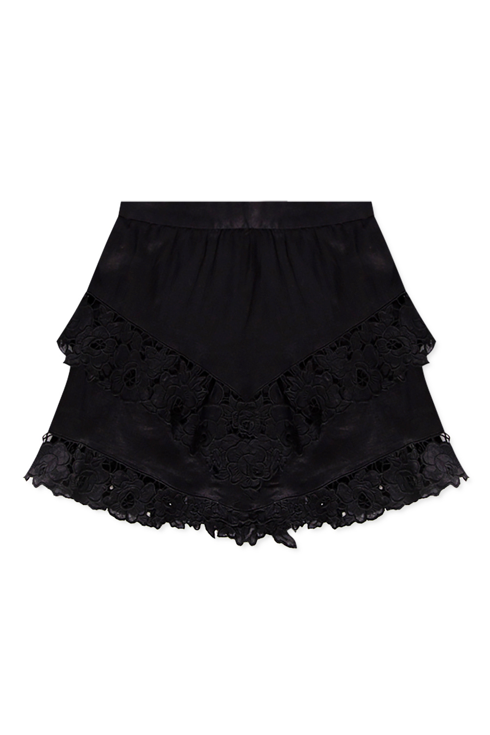 Toile isabel discount marant lace skirt